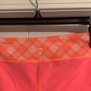 Bright pink Ivivva capris. Childrens/juniors size 14 but fits a womens 4.